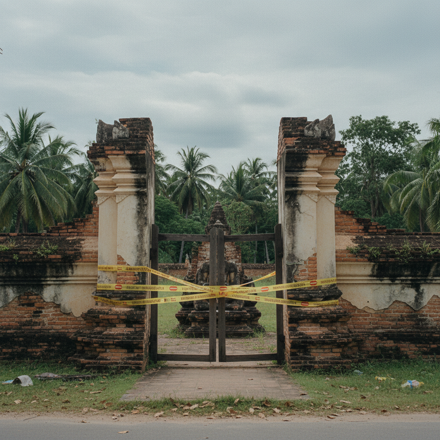 タイ僧侶、薬物と銃で逮捕！聖なる寺が犯罪の温床に