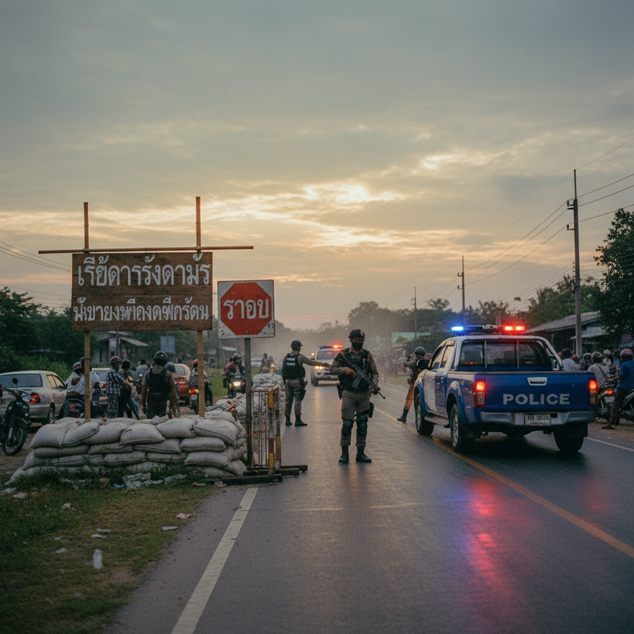 タイ南部で爆弾テロ計画、厳戒態勢に