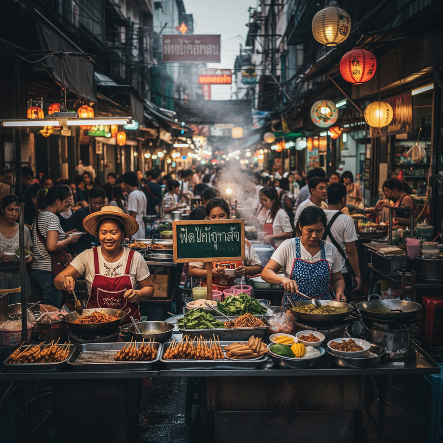 バンコク、食の都ランキングで世界トップ5入り！