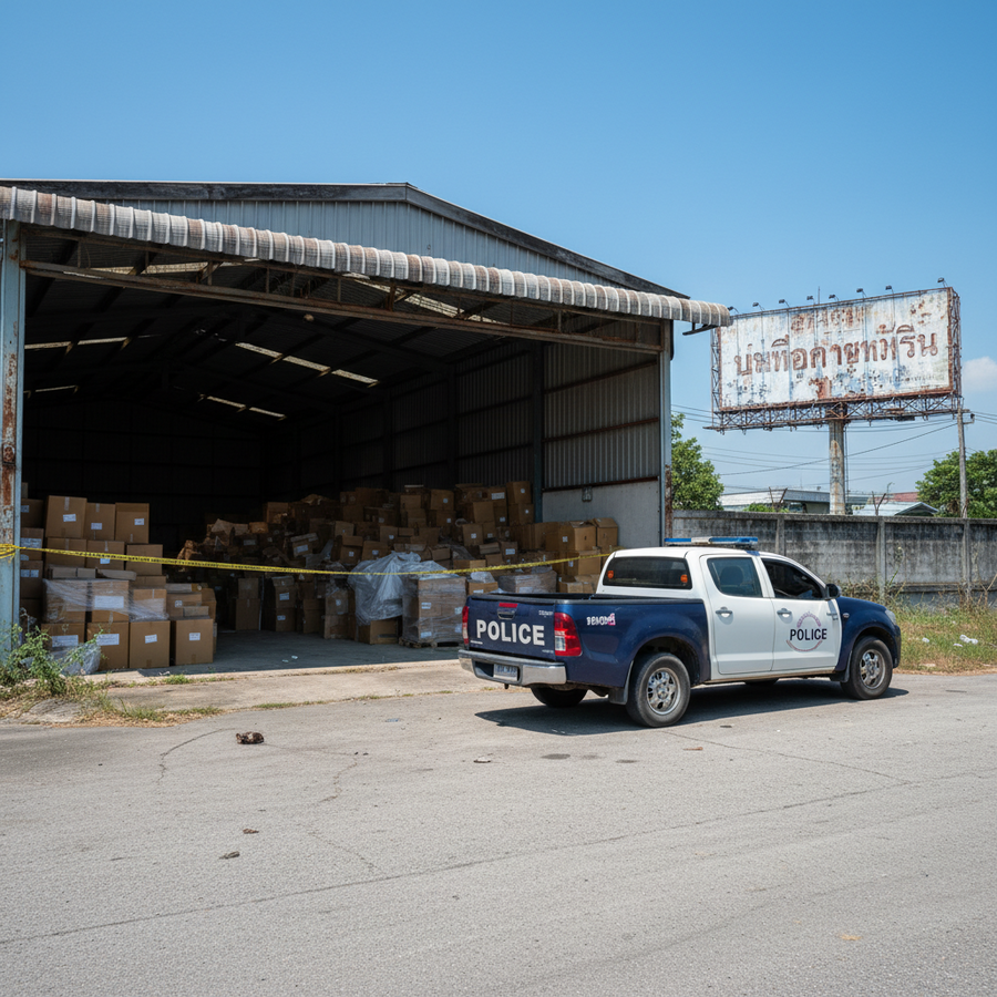 偽歯磨き粉など12万点押収、中国人倉庫を摘発
